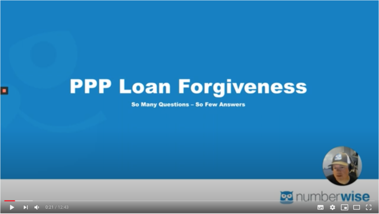 Video: PPP Loan Forgiveness - 5 Unanswered Questions
