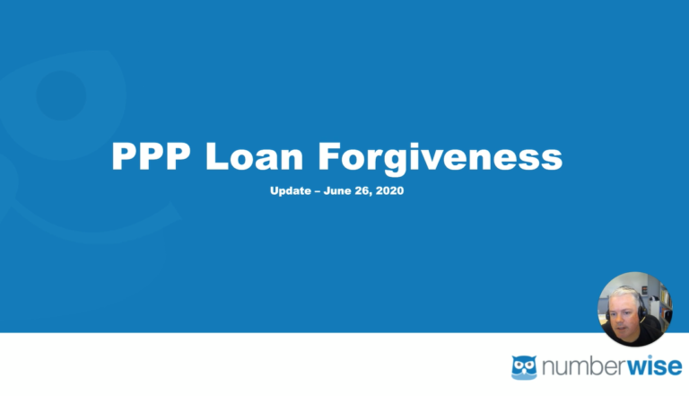 Video: PPP Loan Forgiveness Updates + New Application